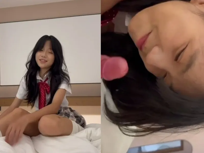 Em loli dễ thương mút cây hàng biến em thành con em đào nứng lồn p1