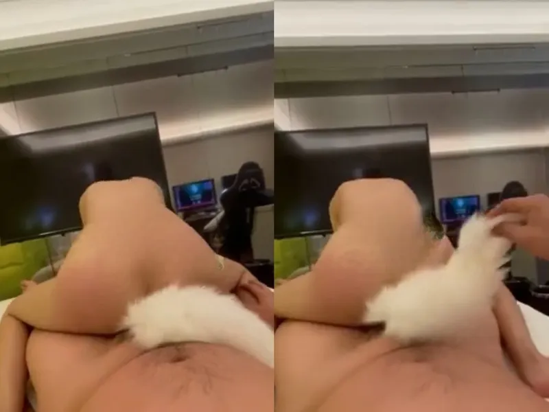 Sau khi đá trứng cút rung lỗ lồn, còn bị bắt mút chuối mỏi miệng.
